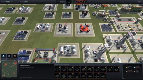 Superweapons, launch pads and an airfield inside the enemy's Earth base in Aether Ascent